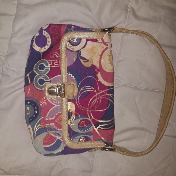 Coach HTF poppy pop c purple set - Picture 3 of 8